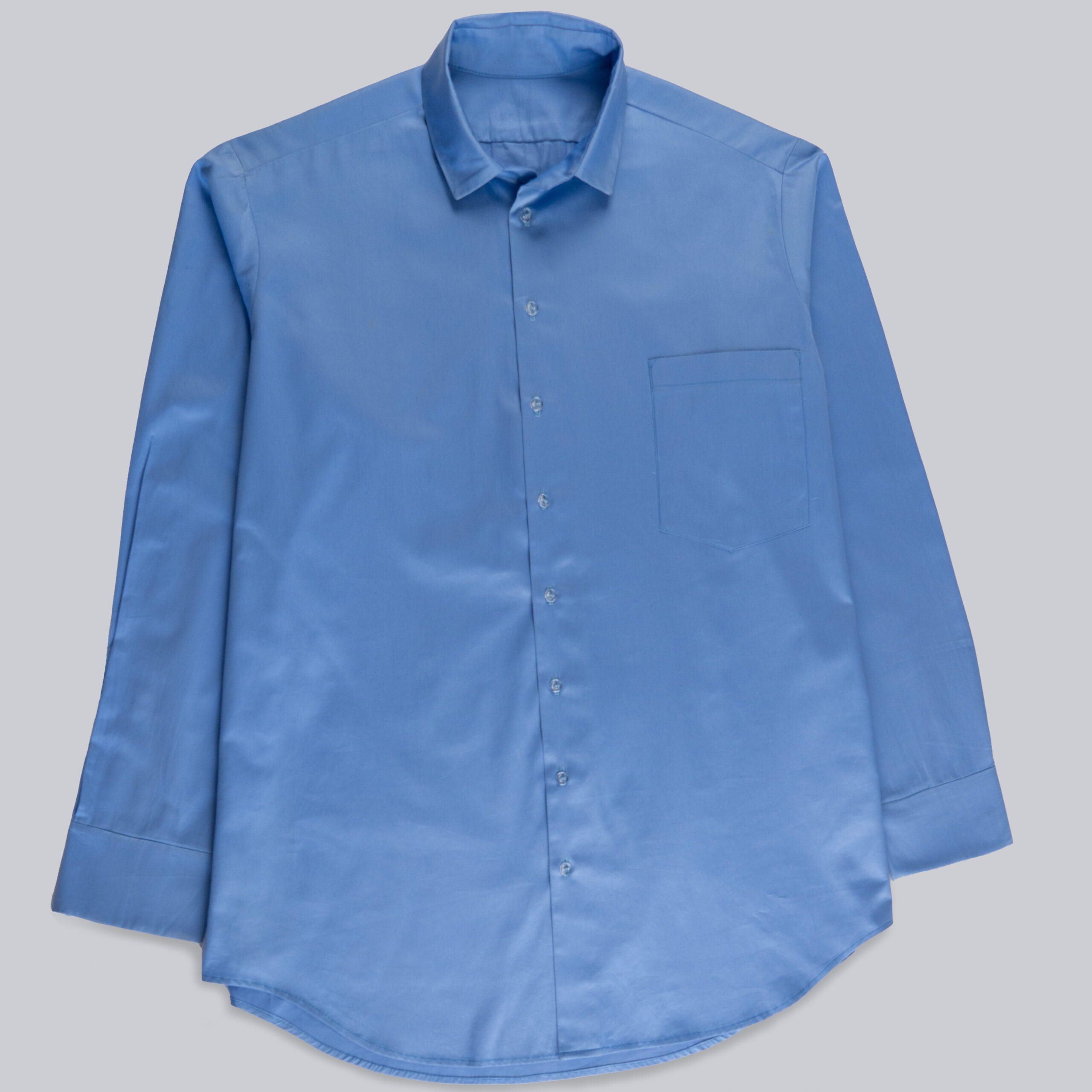 Plus size oversized shirt - A front view of the oversized shirt