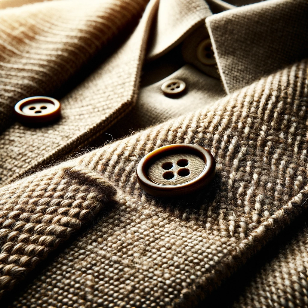 DALL·E-2024-03-23-20.19.19-Close-up-image-showcasing-the-quality-workmanship-on-a-piece-of-clothing-emphasizing-the-fine-details-such-as-precise-stitching-high-quality-fabric- - An image showing workmanship