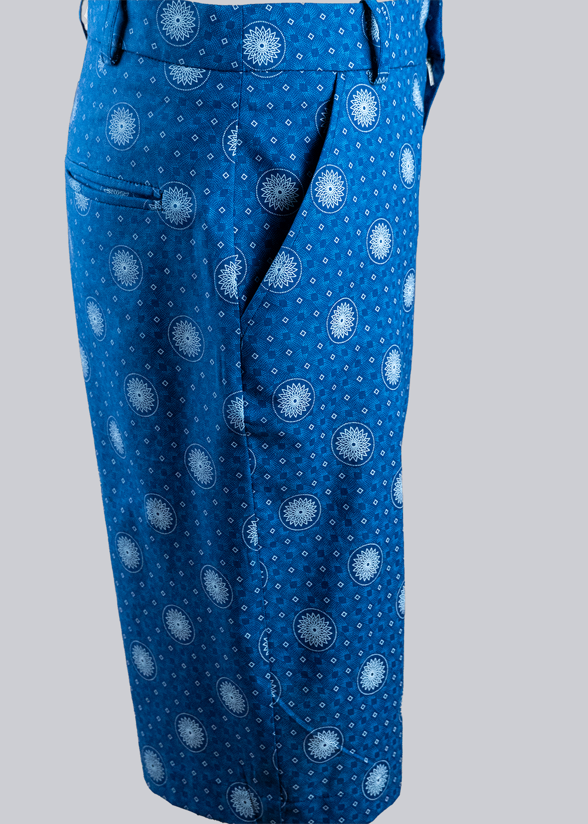 Bermuda Shorts - Shweshwe Bermuda Shorts for women