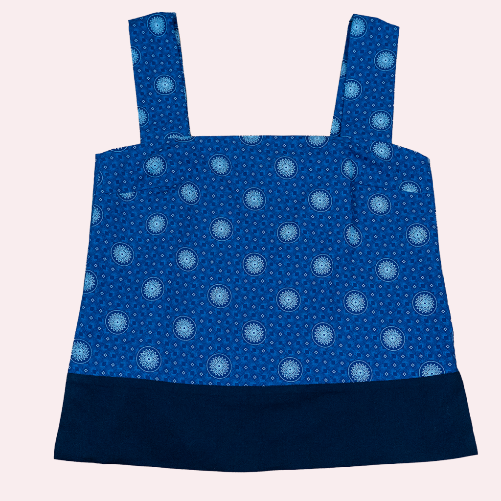 Strappy Shweshwe top